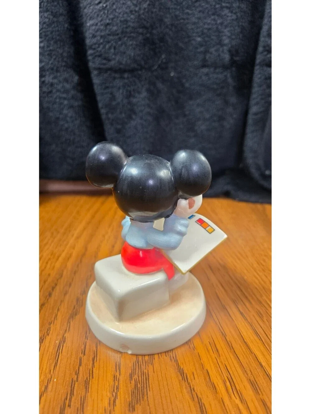 Vintage Walt Disney Productions Goebel Figurine - Mickey Mouse with Puzzle